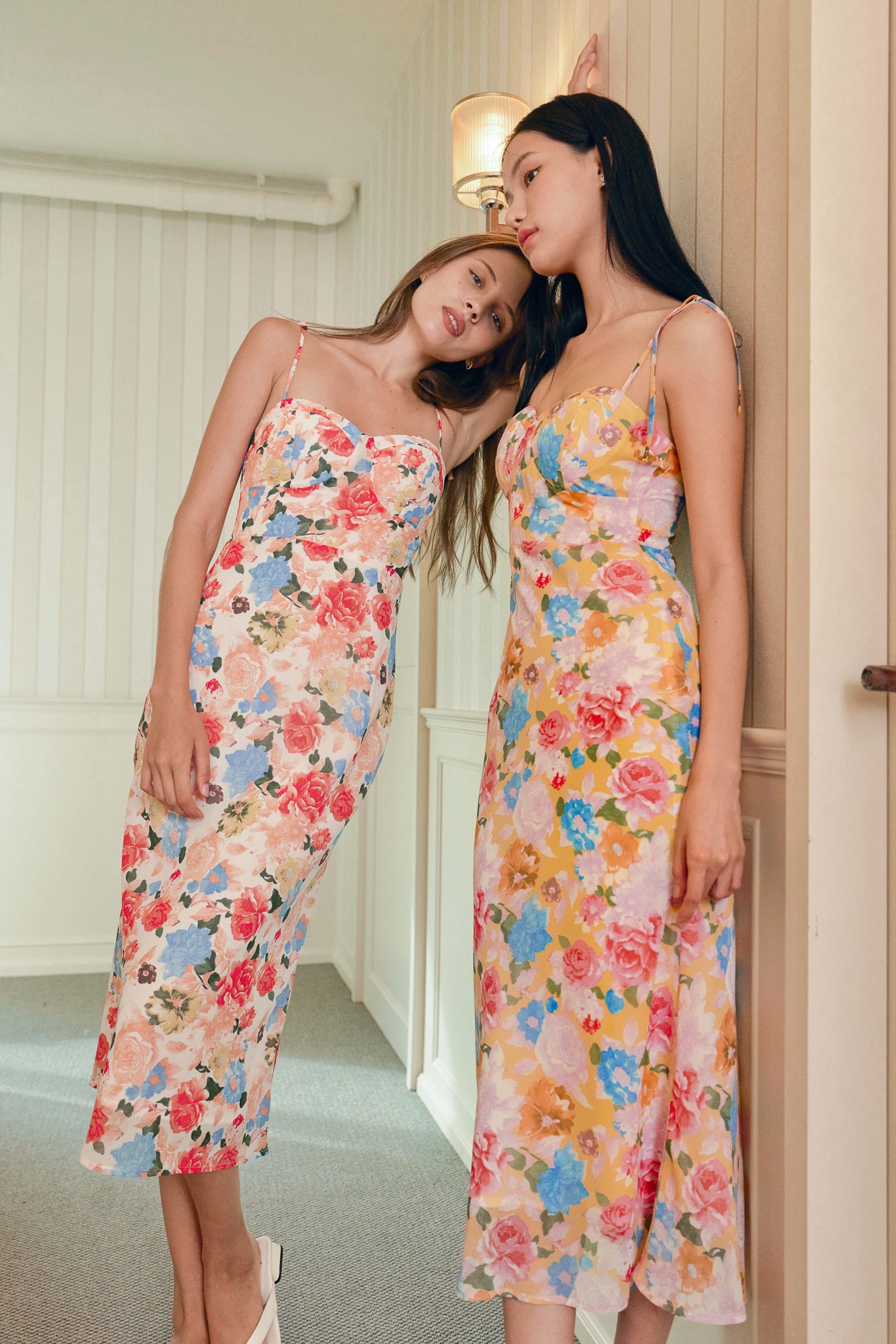 Sera Padded Midi (Ivory)