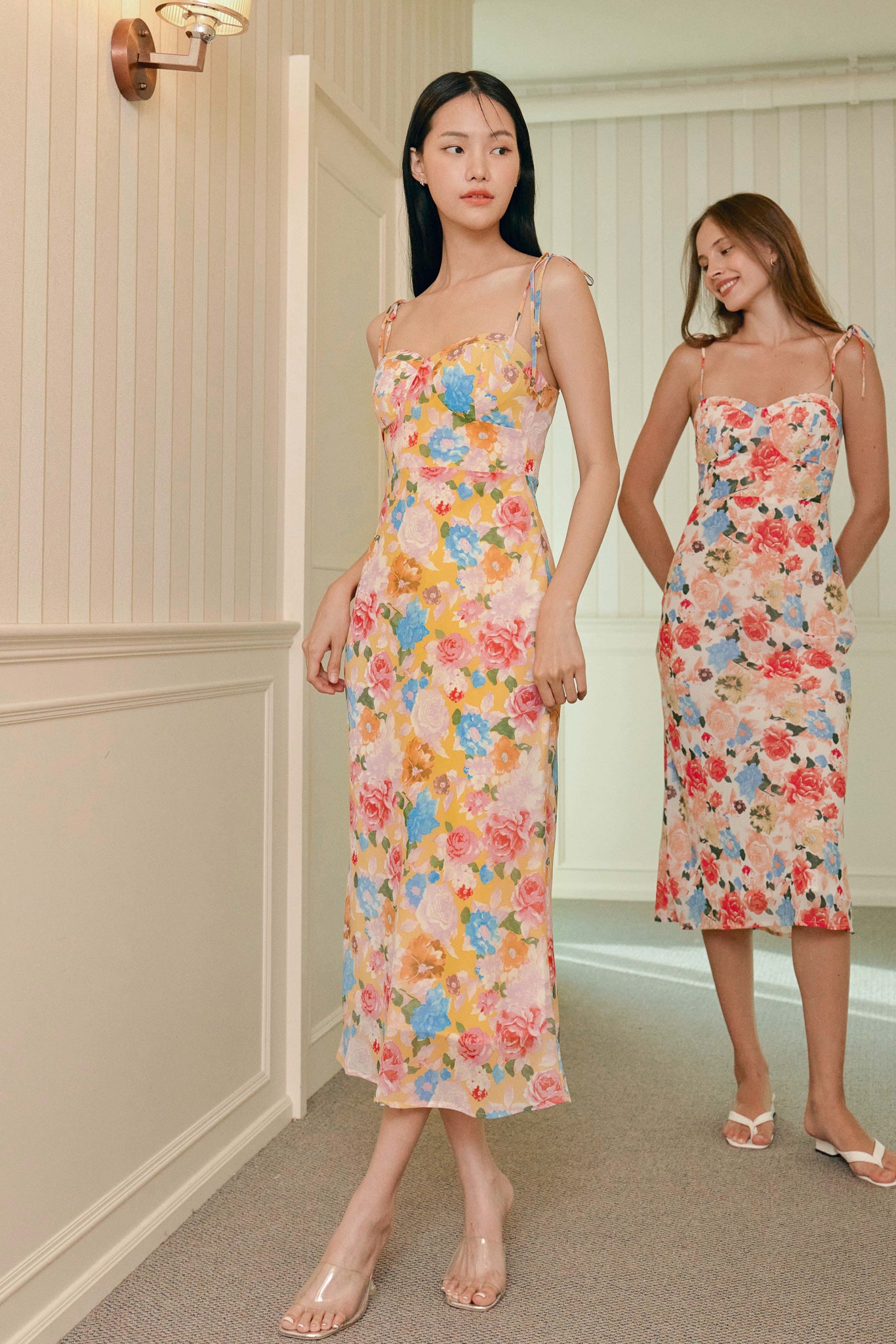Sera Padded Midi (Yellow)