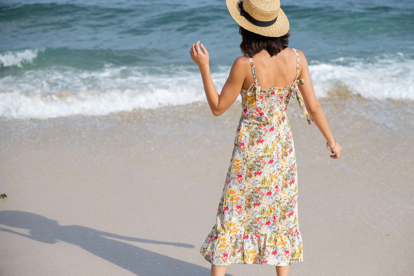 Holly Floral Midi