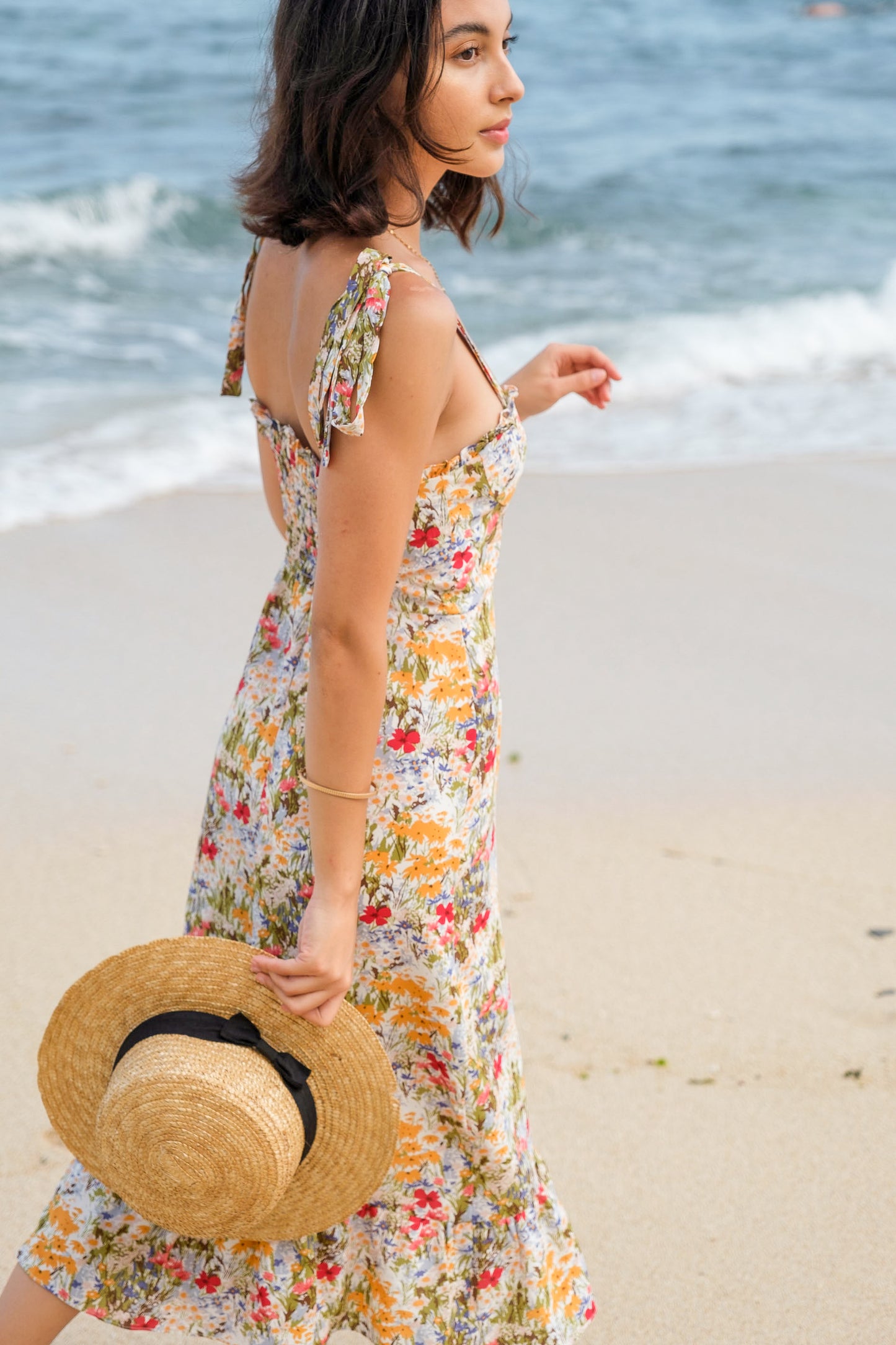 Holly Floral Midi