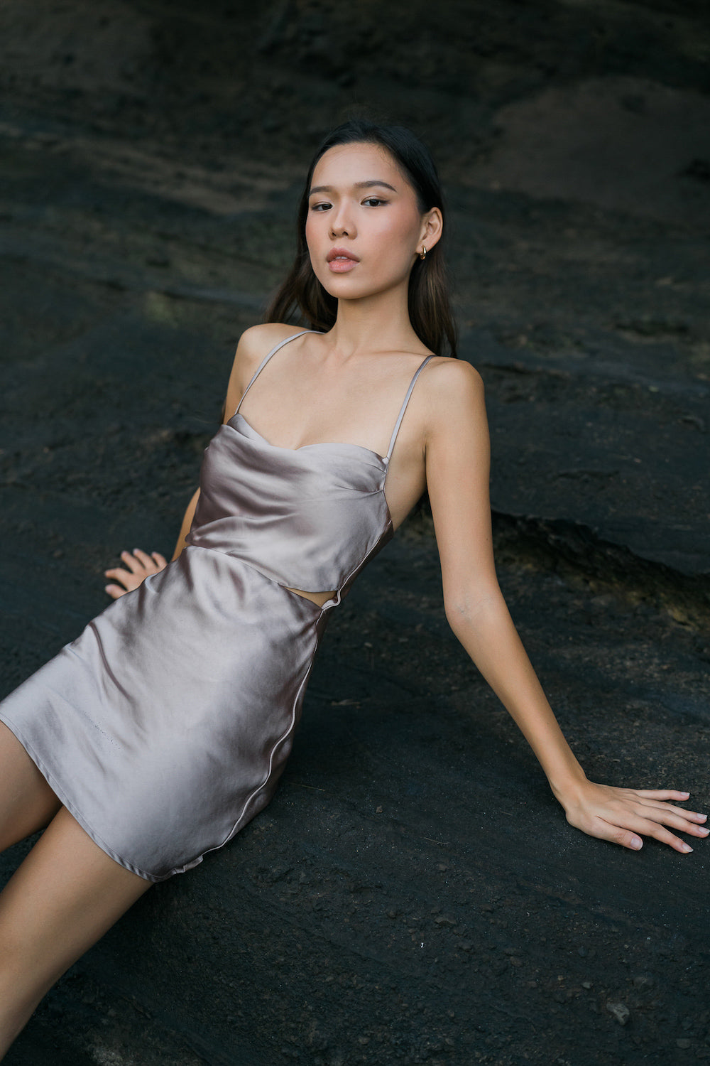 Livia Satin Mini (Cinder) - M