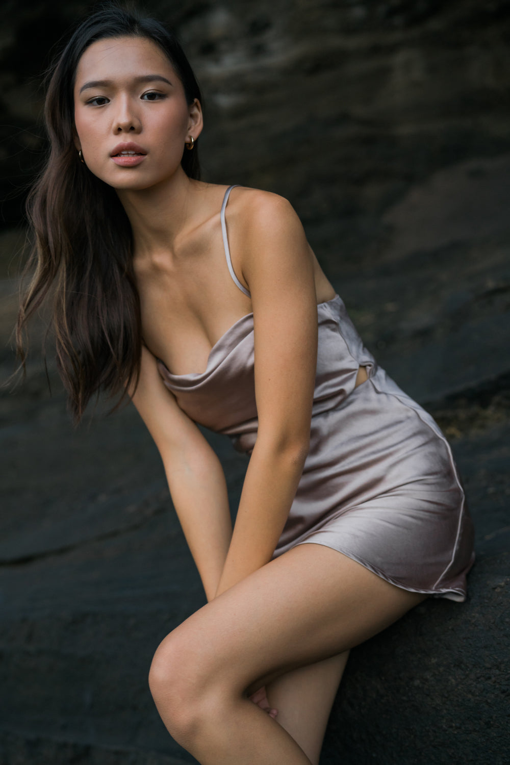 Livia Satin Mini (Cinder) - M